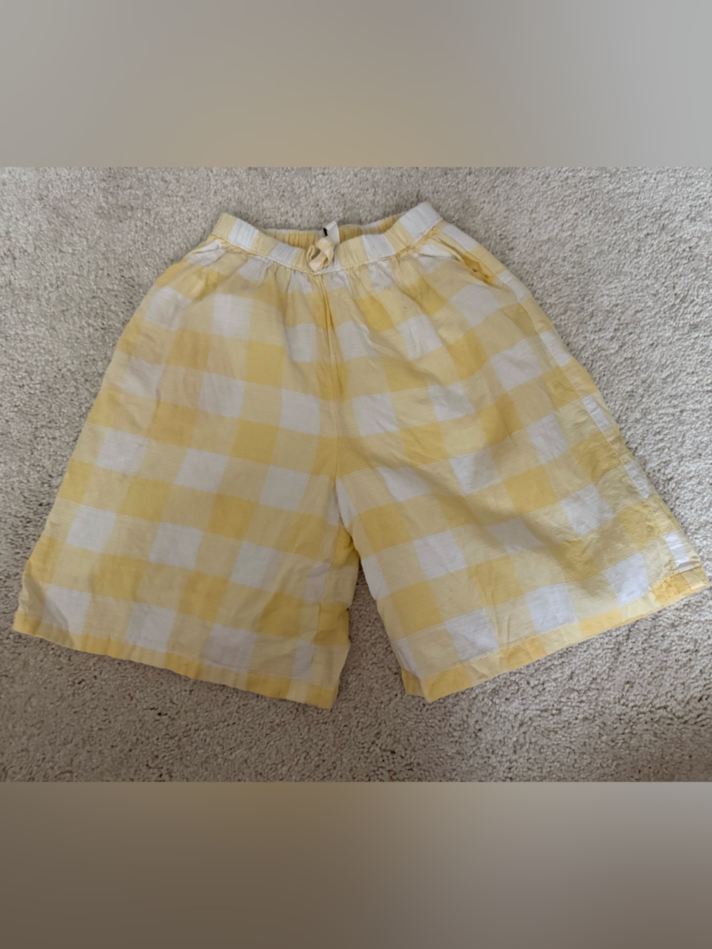 Wide leg Janie & Jack Gingham Toddler pants